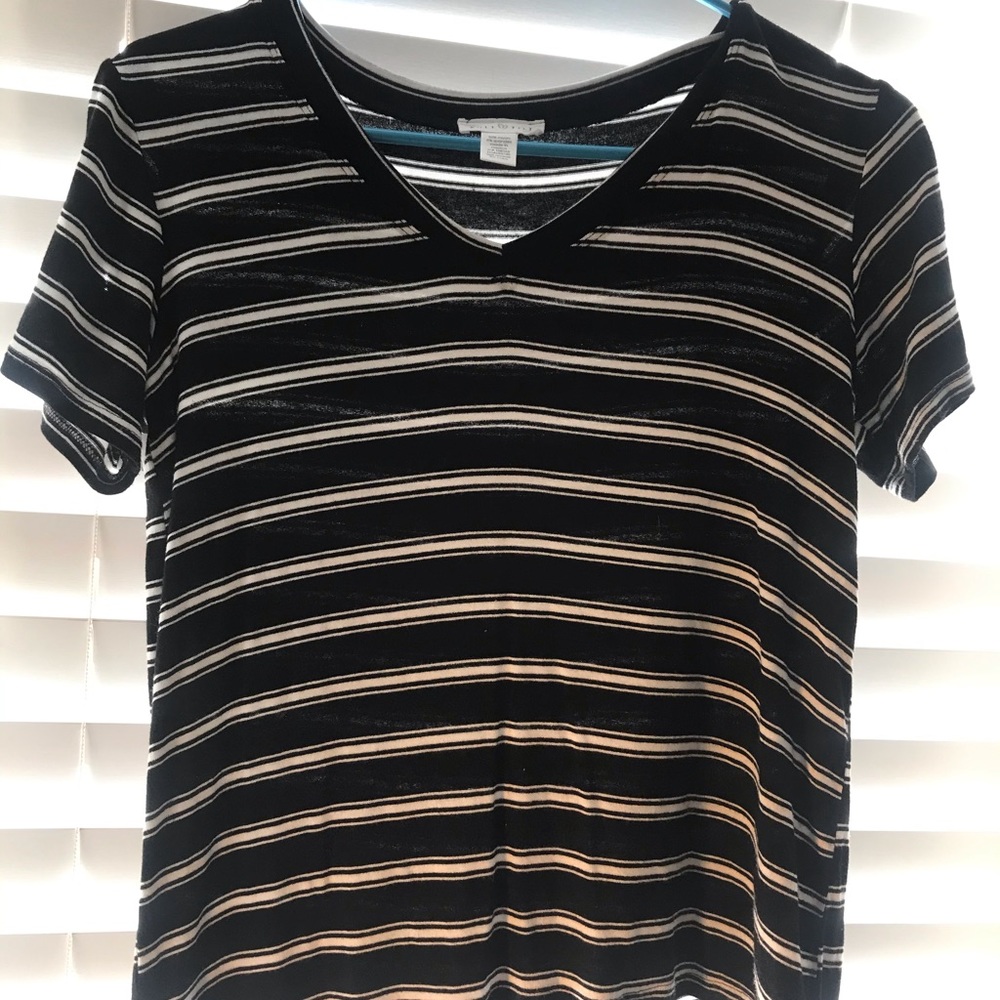 Black and White Stripped T-Shirt